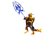 Golden Lizard King
