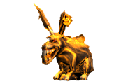 Golden rabbit